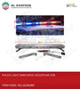 Universal Car Fit Police Light Bar Bule+Red LED 120Cm