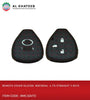 REMOTE COVER SILICON  MATERIAL  4 TO STRAIGHT 3 KEYS