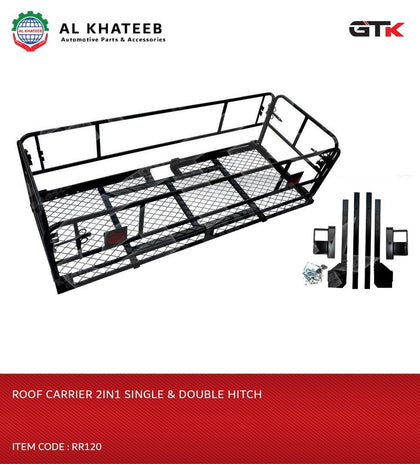 ROOF CARRIER 2IN1 SINGL&DOBLE HITCH