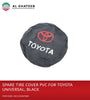 Al Khateeb Toyota Universal Spare Tire Cover, Black,PVC