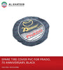 Prado PVC Spare Tire Cover, 70Th Anniversary, Black