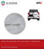 Land Cruiser Fj200 Spare Tire Cover 2008-2015, White, Abs