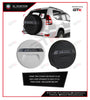 Spare Tire Cover For Prado FJ150 2003-2009, White
