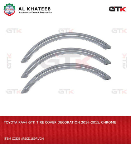 Rav4 Tire Cover Decoration 2014-2015, Chrome