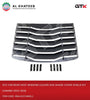 GTK Car Rear Vent Window Louver Sun Shade Cover Shield Kit Camaro 2016-2018