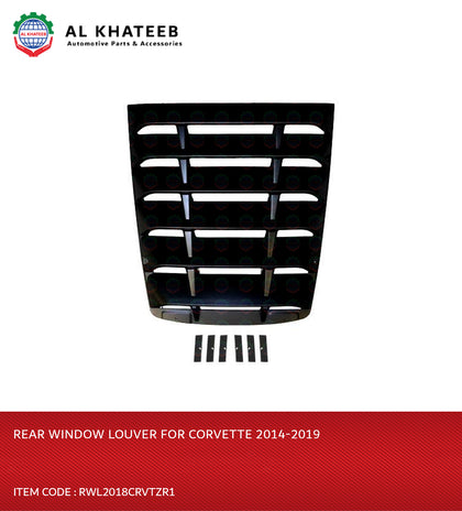 REAR WINDOW LOUVER for CORVETTE 2014-2019