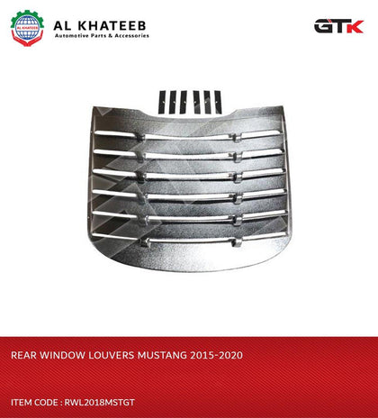 REAR WINDOW LOUVERS 2015-2020