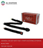 Universal Car Seat Safety Belt 3 Points Adjustable Extension, Black,1 Pack