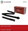 Universal Car Seat Safety Belt 3 Points Adjustable Extension, Black,1 Pack