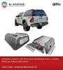 Separate Canopy for Revo 2015-2028 Ranger 2023+ 4Door Hook in Structured Paint