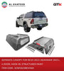 Separate Canopy for Revo 2015-2028 Ranger 2023+ 4Door Hook in Structured Paint