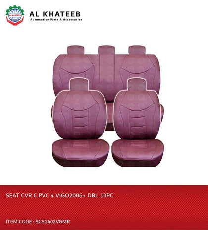 SEAT CVR C.PVC 4 VIGO2006+ DBL 10PC-SCS1402VGMR