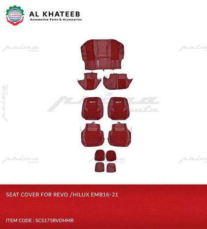 SEAT COVER FOR REVO /HILUX EMB16-21-SCS175RVDHMR