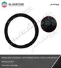 Prima Auto Universal Car Steering Wheel Cover Leather Dot Design, Black