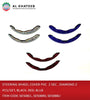 Steering Wheel Cover PVC 2SEC Diamond 2PCS/SET Black