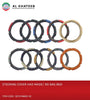 Universal Car Fit Soft Leather Steering Wheel Cover 38Cm, Massage Hexagon Grip Style, Beige