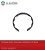 Steering Wheel Cover Big C Wooden 1PC Black