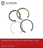 Steering Wheel Cover Big C Carbon Fiber 1PC Red