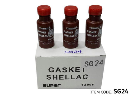 Visbella Gasket Adhesive Tiger Gasket Shellac Compound 59Ml