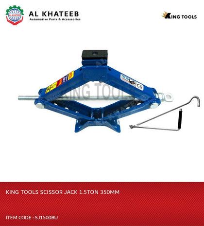 King Tools Scissor Jack 1.5Ton 350Mm