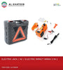 Electric Jack+Air Compressor /Elc.Impact Warning 2 In 1