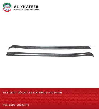 SIDE SKIRT DÉCOR USE FOR HIACE-MID DOOR