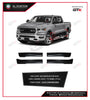 Car Side Skirt Door Body Moulding Cladding Trim Decoration Ram 1500 Laramie 2019+ Upgrade To Rebel Style 4Pcs/Set Black