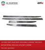 Car Side Skirt Door Body Moulding Cladding Trim Decoration Patrol 2010-2016 4Pcs/Set Chrome