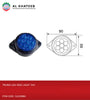 TRUNK LED SIDE LIGHT 24V-SLD108BU