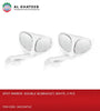 Universal Cars Spot Mirror Double Sided With Brackets, White 2PCS