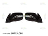GTK Car Manual Door Mirror Driver Side With Led Land Cruiser Fj200 2008-2015 Glass Textured, Black