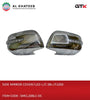 Car Door Mirror Cover With LED Driver & Passenger Side Land Cruiser FJ200 2008-2021, 2Pcs/Set, ABS