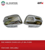 Car Door Mirror Cover With LED Driver & Passenger Side Land Cruiser FJ200 2008-2021, 2Pcs/Set, ABS