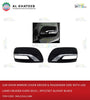 AutoTech Car Door Mirror Cover Driver & Passenger Side With LED Land Cruiser FJ200 2012+, 2Pcs/Set Glossy Black