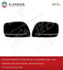 Car Door Mirror Cover Driver & Passenger Side Land Cruiser FJ200 LX570 Gx460, 2Pcs/Set Black