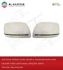 Car Door Mirror Cover Driver & Passenger Side Land Cruiser FJ200 LX570 Gx460, 2Pcs/Set White