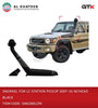Car Black Snorkel Kit Air Intake System With Head Land Cruiser Pickup & Station 2007-2016, OEM Style