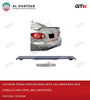 Car Rear Trunk Spoiler Wing With LED Inner Box Pack Corolla 2003-2005, ABS Unpainted