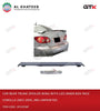 Car Rear Trunk Spoiler Wing With LED Inner Box Pack Corolla 2003-2005, ABS Unpainted