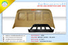 GTK Car Rear Trunk Window Spoiler Protection With LED And Wire Set Land Cruiser Pickup 2004-2014, ABS Black Light Beige