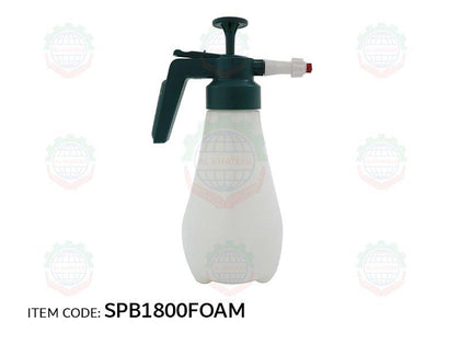 Al Khateeb Multipurpose Hand Pump Pressure Sprayer Bottle Foarm Spray Bottle Car Wash, Red