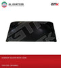 SUNROOF SQUAIR 80CM S.D.BK