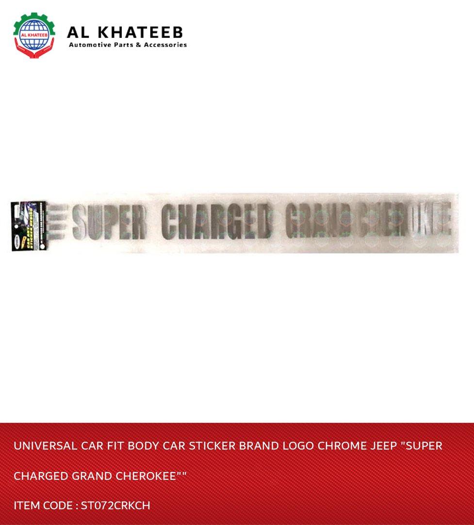 Univesal Car Fit Body Car Sticker Brand Logo Chrome