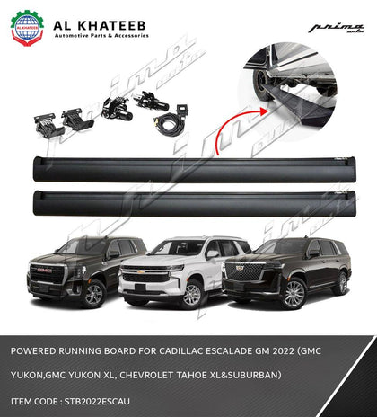 POWERED RUNNING BOARD FOR CADILLAC ESCALADE GM 2022 (GMC YUKON,GMC YUKON XL, CHEVROLET TAHOE XL&SUBURBAN)