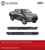 Car Running Boards Side Steps Double Cab Hilux 2015-2025, Black