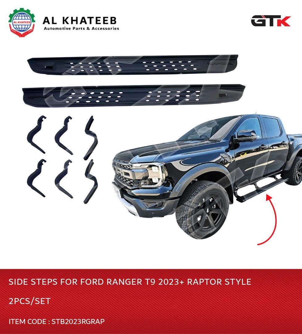 Side Step Ranger 2023 SIDE STEPS FOR RANGER T9 2023+ RAPTOR STYLE 2PCS/SET