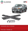 Car Fixed Running Board Side Steps Pedal Nerf Bar Wth Set Of Brackets Fj Cruiser 2007+