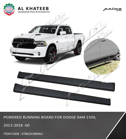 POWERED RUNNING BOARD FOR RAM 1500, 2013-18  4D