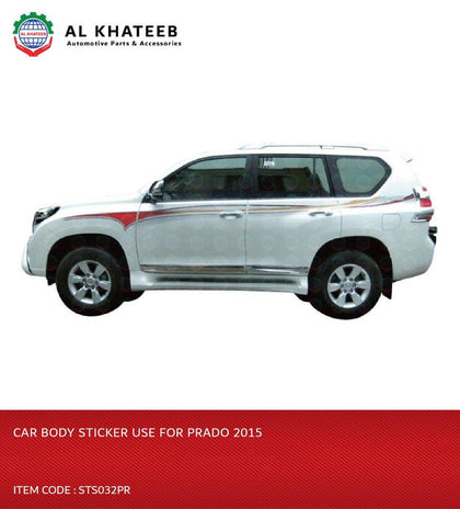 CAR BODY STICKER USE FOR PRADO 2015