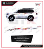Al Khateeb Land Cruiser FJ200 Decals Sticker Side Door Body Stripe Graphic Car Sticker Decoration - 11
